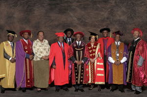 Special dignitaries at the Inauguration of Chancellor Thabo Mbeki