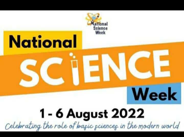 National Science week 1 - 6 August 2022