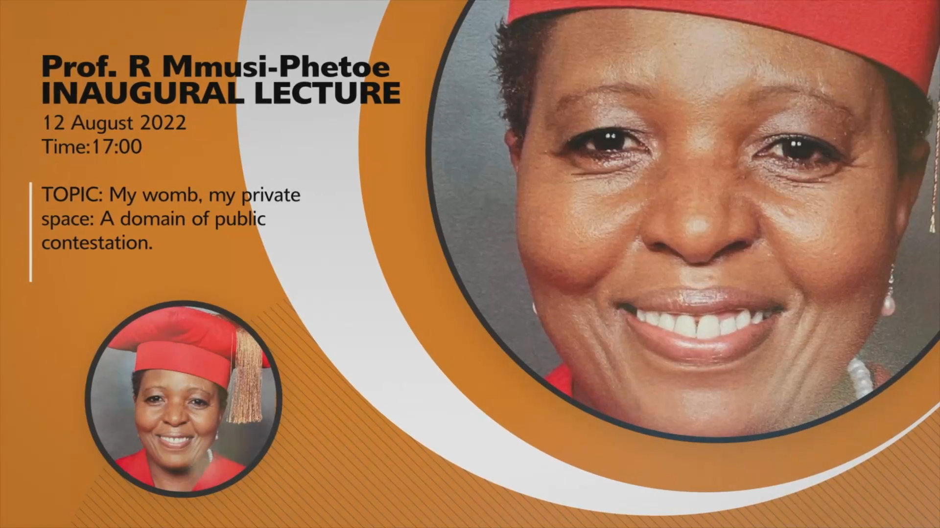 Prof R Mmusi-Phetoe