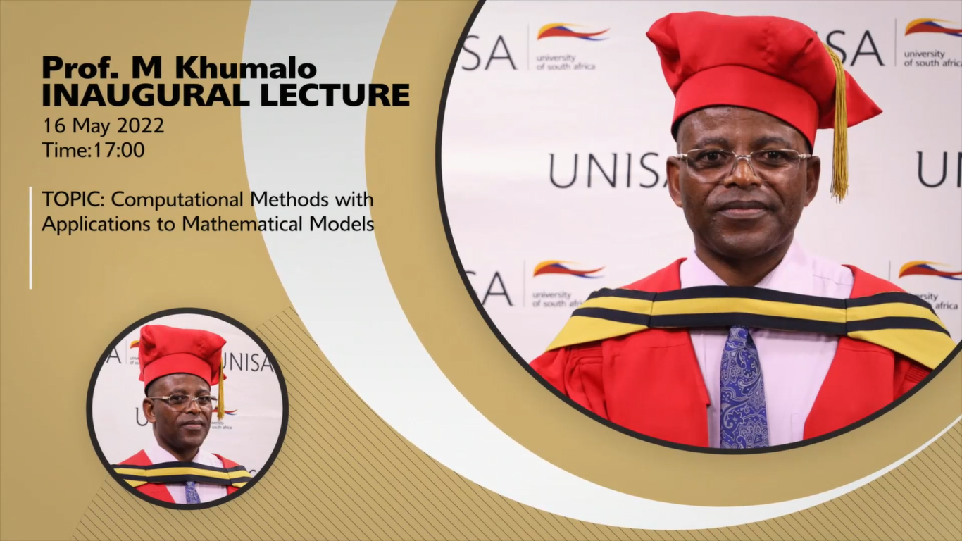 Prof M Khumalo 16 May 2022