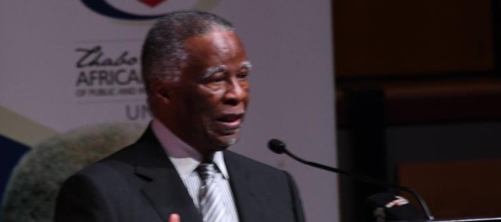Former President Thabo Mbeki