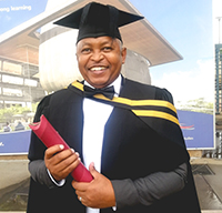 Andile Nqodi, Qualification: Magister Technologiae (MTech), Engineering : Electrical