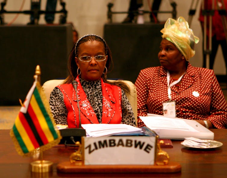 Former%20First%20Lady%20Grace%20Mugabe%20representing%20Zimbabwe%20at%20an%20Organization%20of%20African%20First%20Ladies%20Against%20HIV%20and%20AIDS%20summit%20EPA/Khaled%20Elfiqi