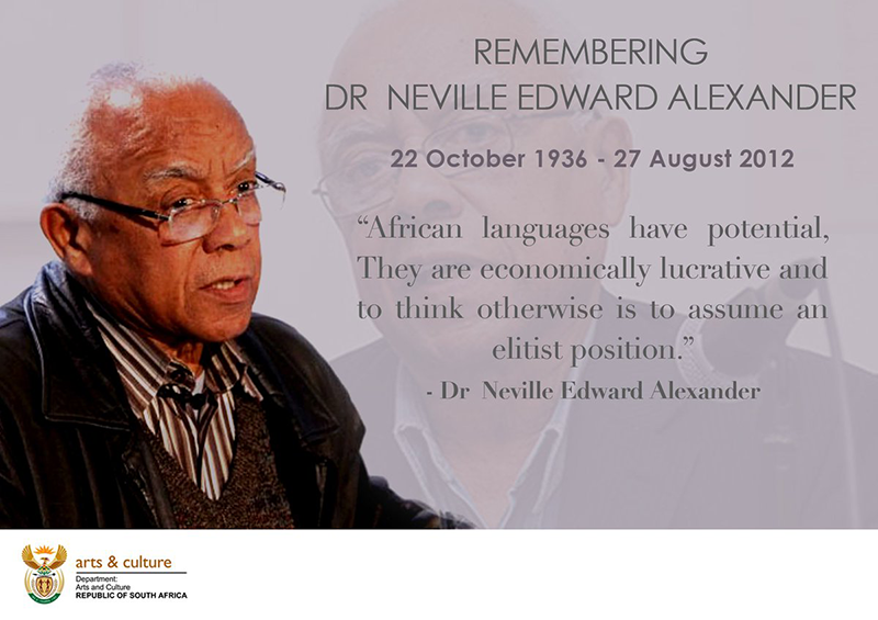 Neville Alexander quote