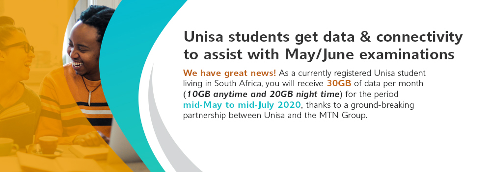Unisa and MTN data boost for students 