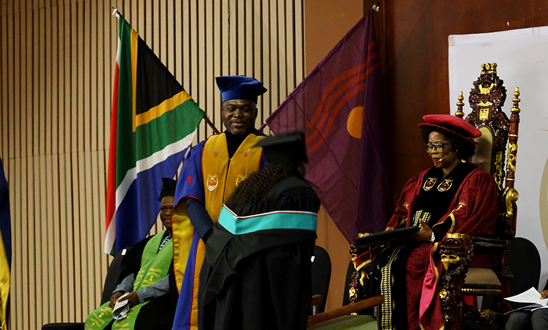 unisa phd graduation gown