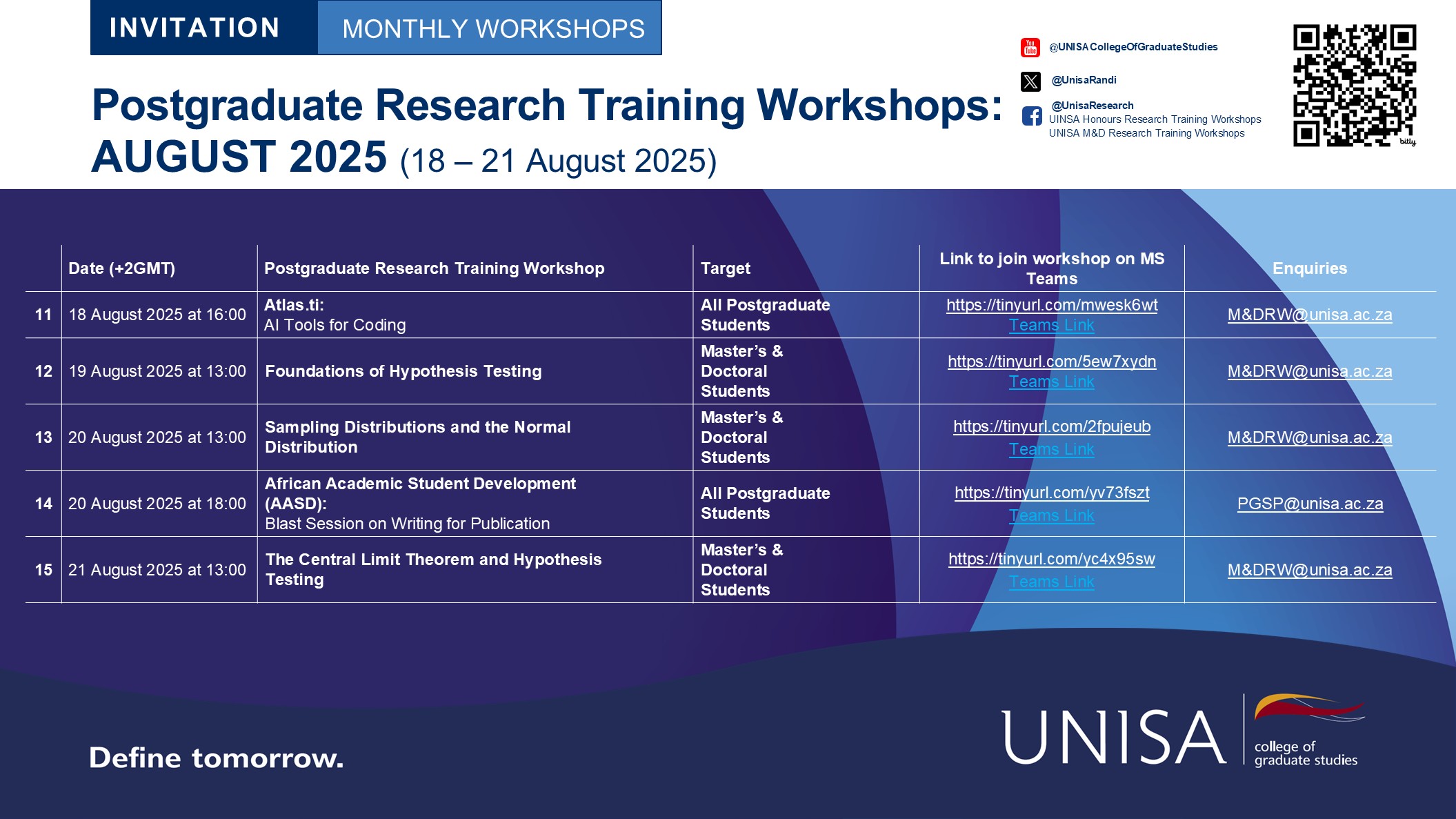 CGS PG Research Training Workshops-18 TO 21 AUG 2025.JPG