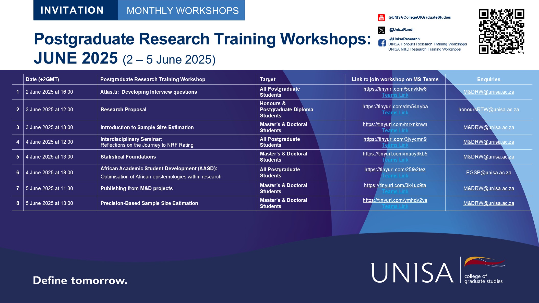 CGS PG Research Training Workshops-2 TO 5 JUNE 2025Amended.JPG